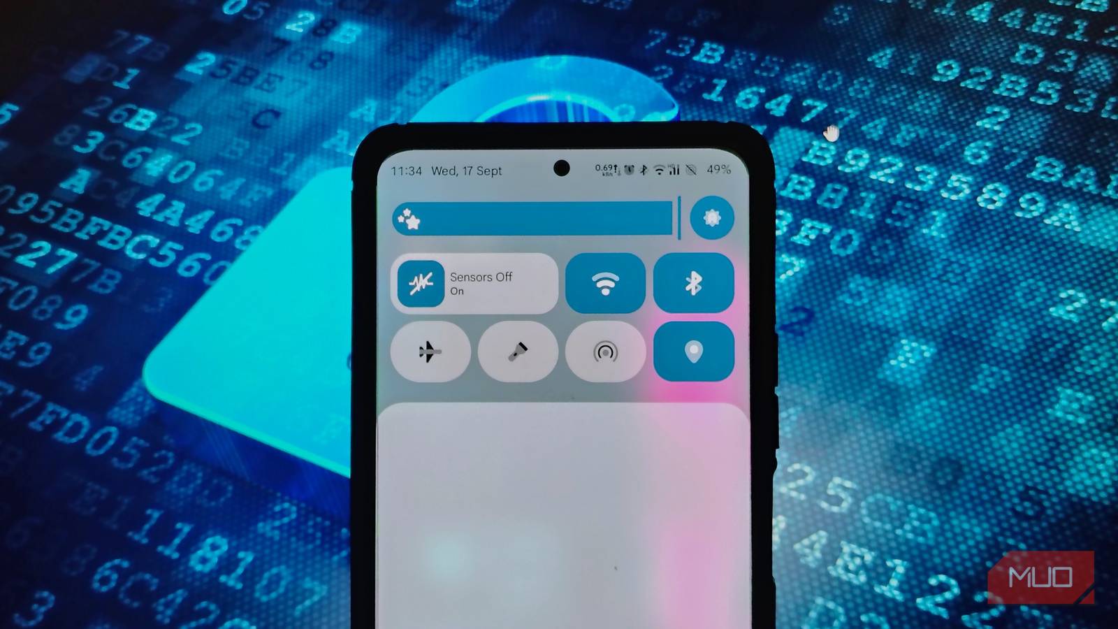 Функция безопасности Sensors off в Android Скрытая плитка отключения датчиков в Android