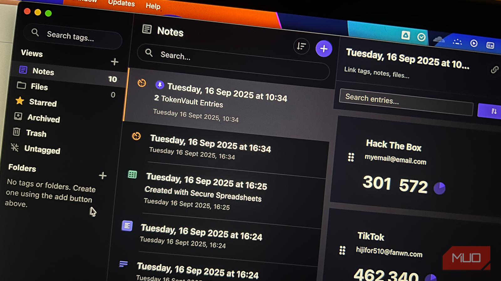 Notes Collection Authenticate My favorite 2FA authenticator is actually my note-taking app