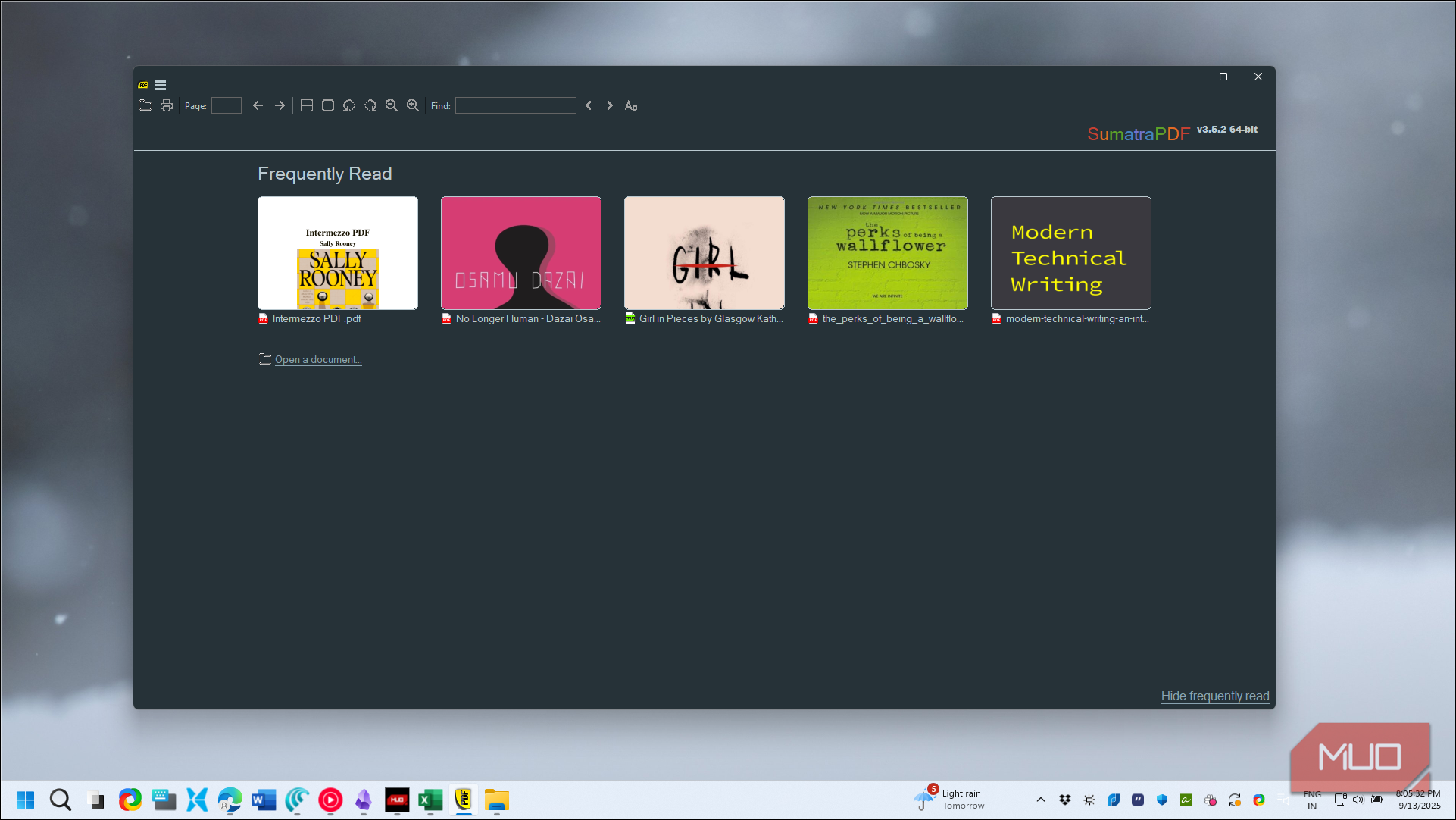 I finally found a free, lightweight open-source PDF reader that does ...