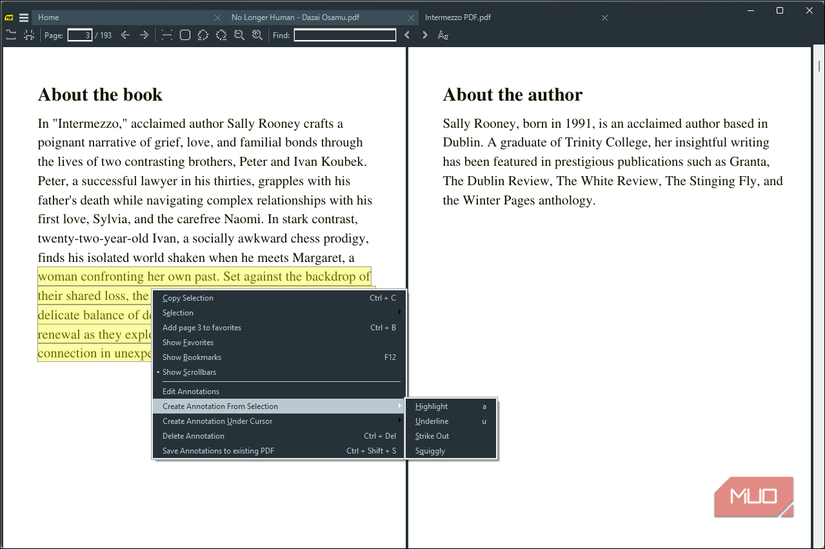 Sumatra pdf annotation