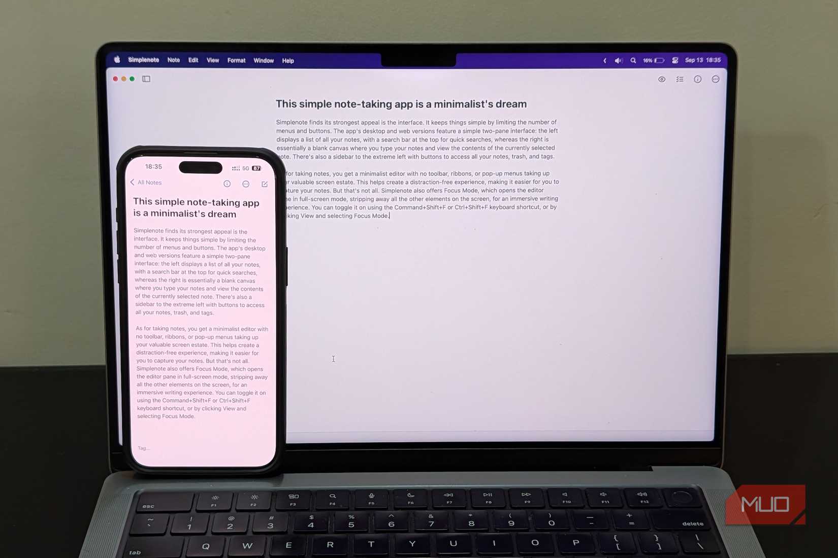 This simple note-taking app is a minimalist's dream