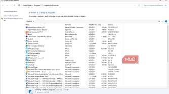 Uninstall Windows apps
