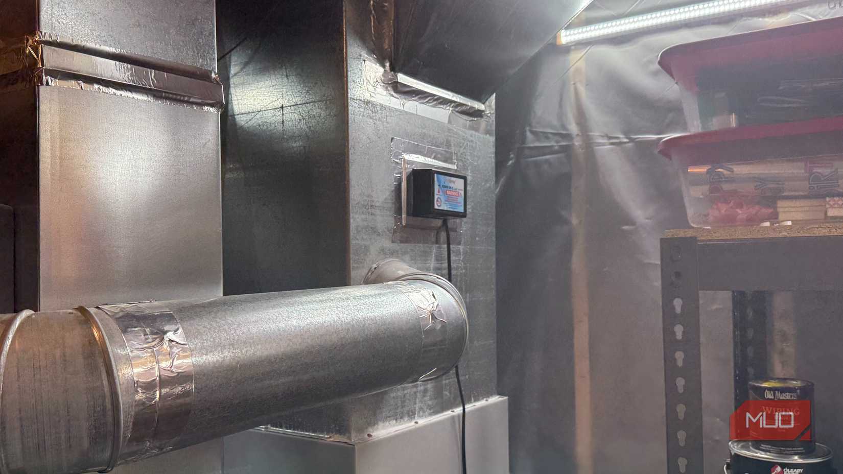 uv air purifier showing black power cord 