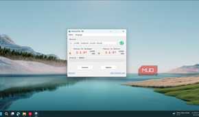 Ventoy app open with the USB drive selected on Windows 11