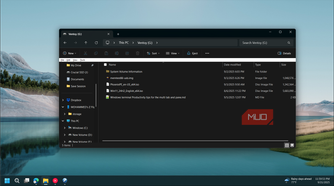Ventoy bootable media pen in File Explorer on Windows 11