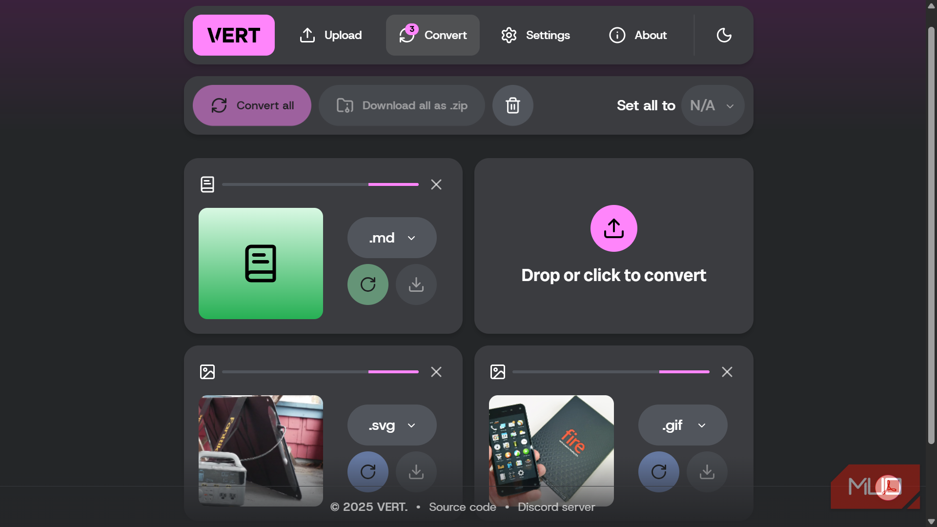 I finally found a way to convert files offline, and it’s surprisingly easy