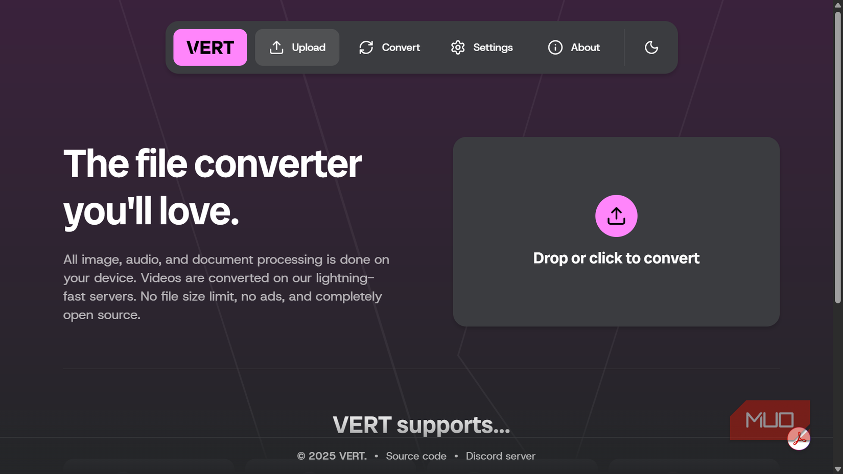 I found a free file converter that never uploads your files anywhere ...