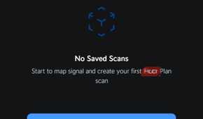 wifiman app wifi mapping option create floor scan