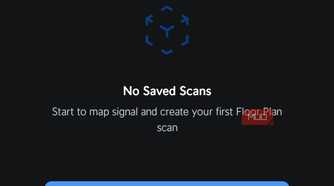 wifiman app wifi mapping option create floor scan