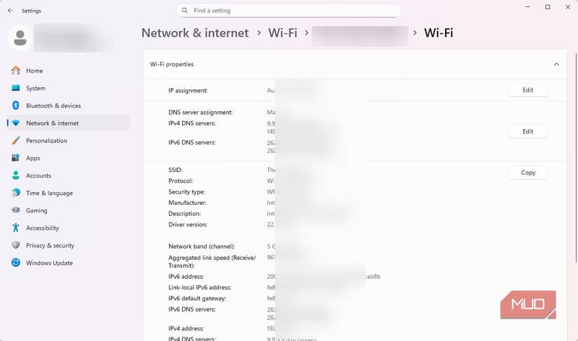 Windows 11 DNS Settings