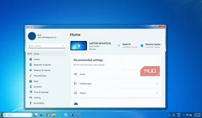 Windows 7 Settings app on Windows 11