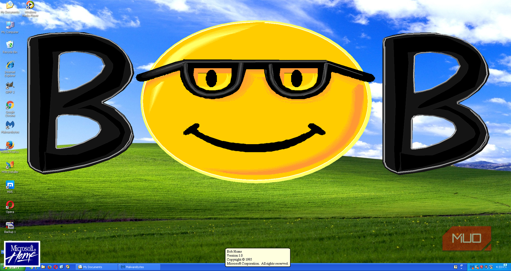 01 Microsoft Bob Splash Screen Windows XP