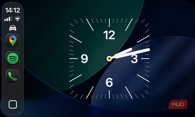 04 CarPlay Clock Widget