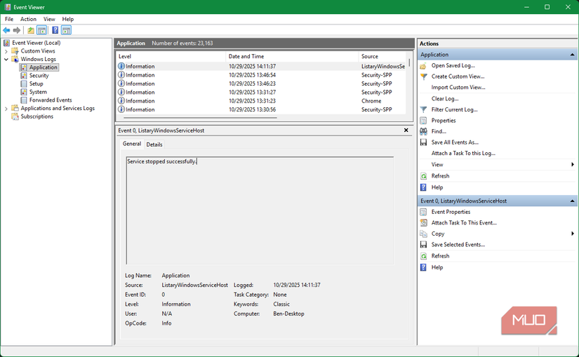 04 Windows Event Viewer
