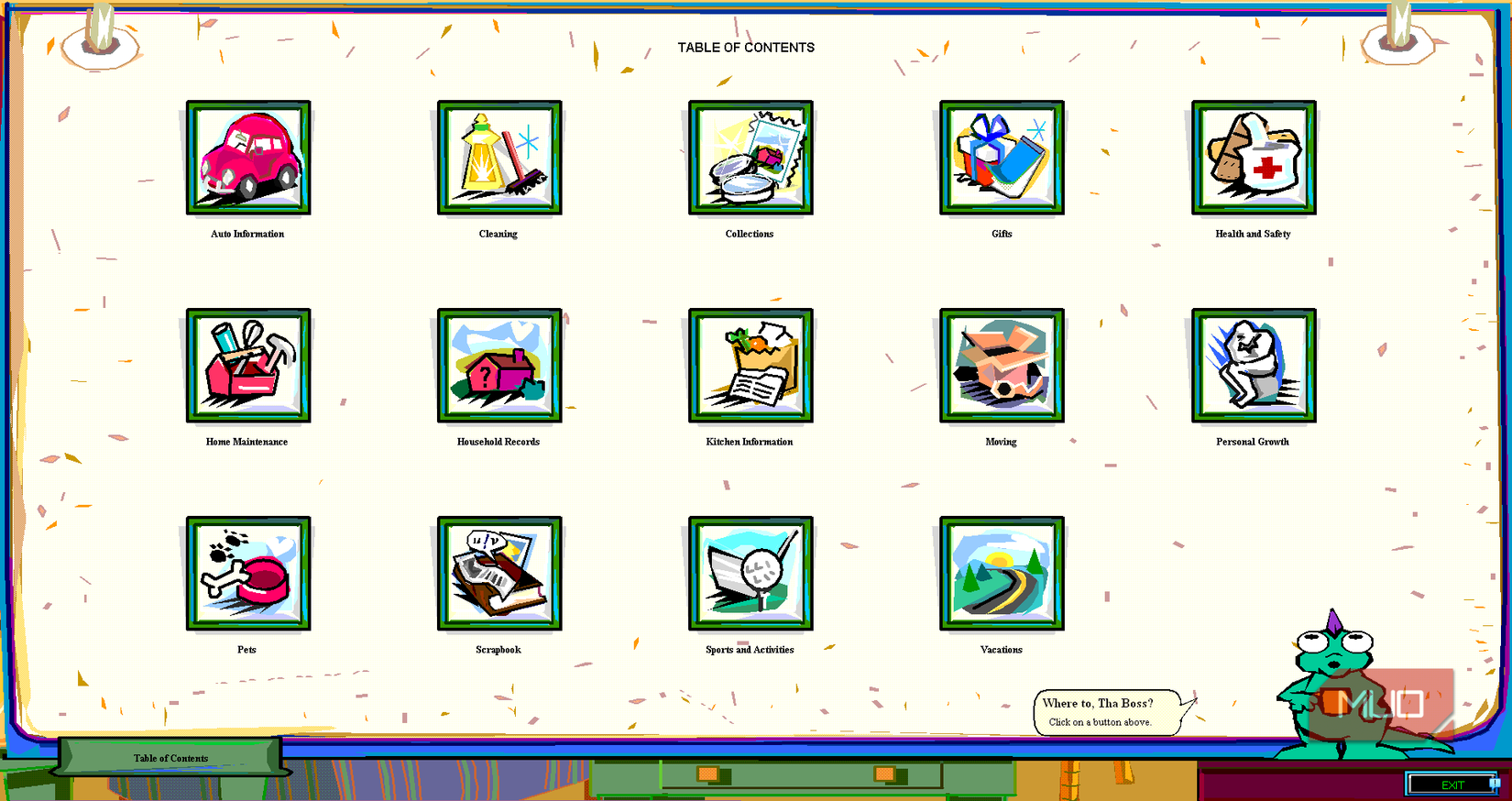 06 Microsoft Bob Household Manager Program