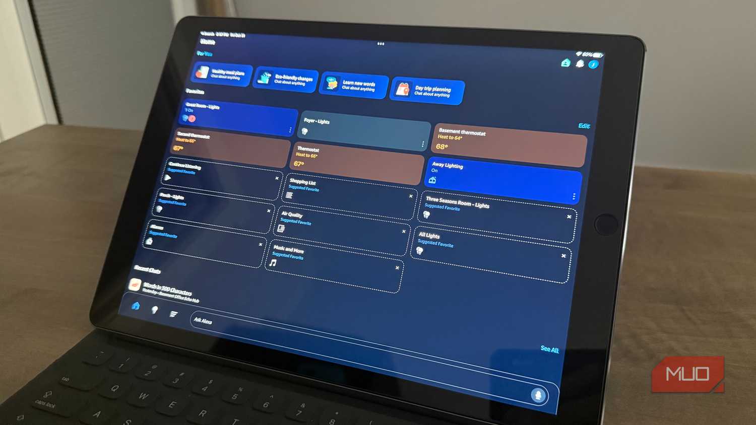 2015 ipad pro with alexa app