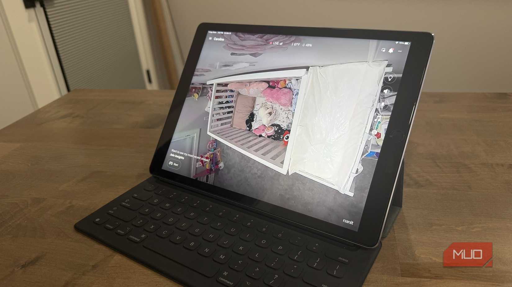 2015 ipad pro with nanit app