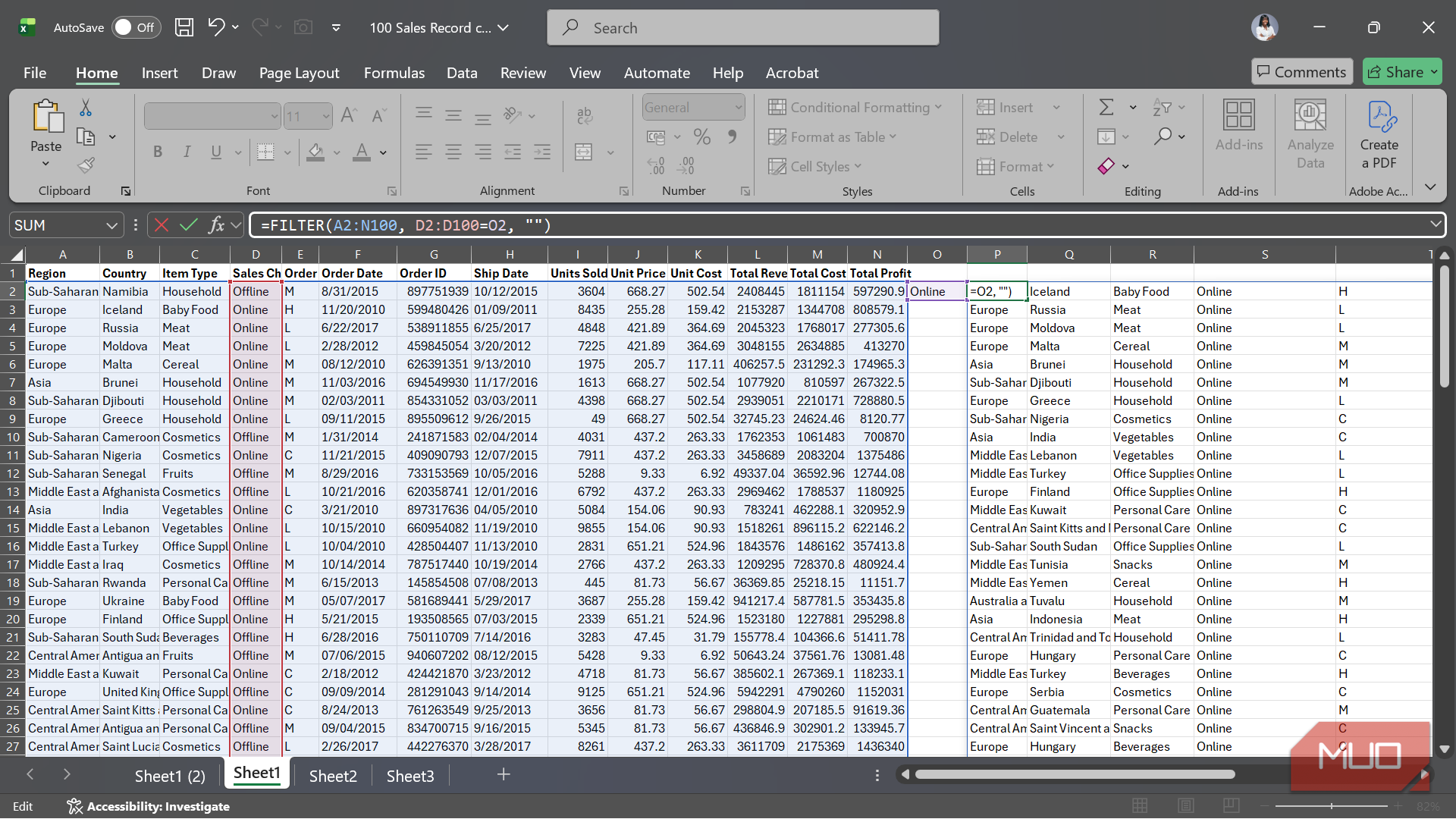These Excel spill formulas make dynamic dashboards ridiculously easy