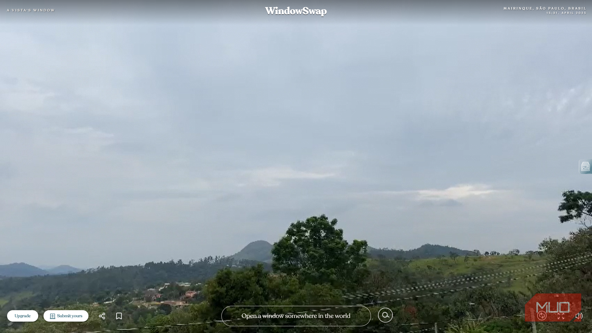 This website lets you look out of other people’s windows, and I’m hooked