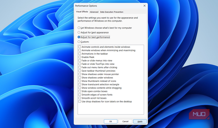 I disabled this setting on Windows and my old laptop instantly felt faster