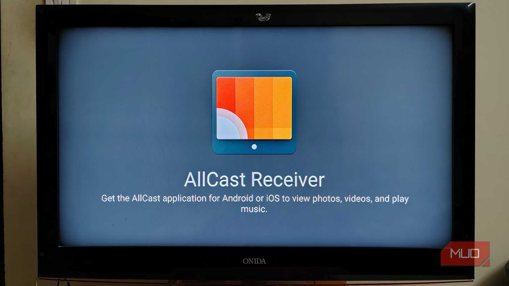 AllCast receiver on Amazon Fire TV Stick.