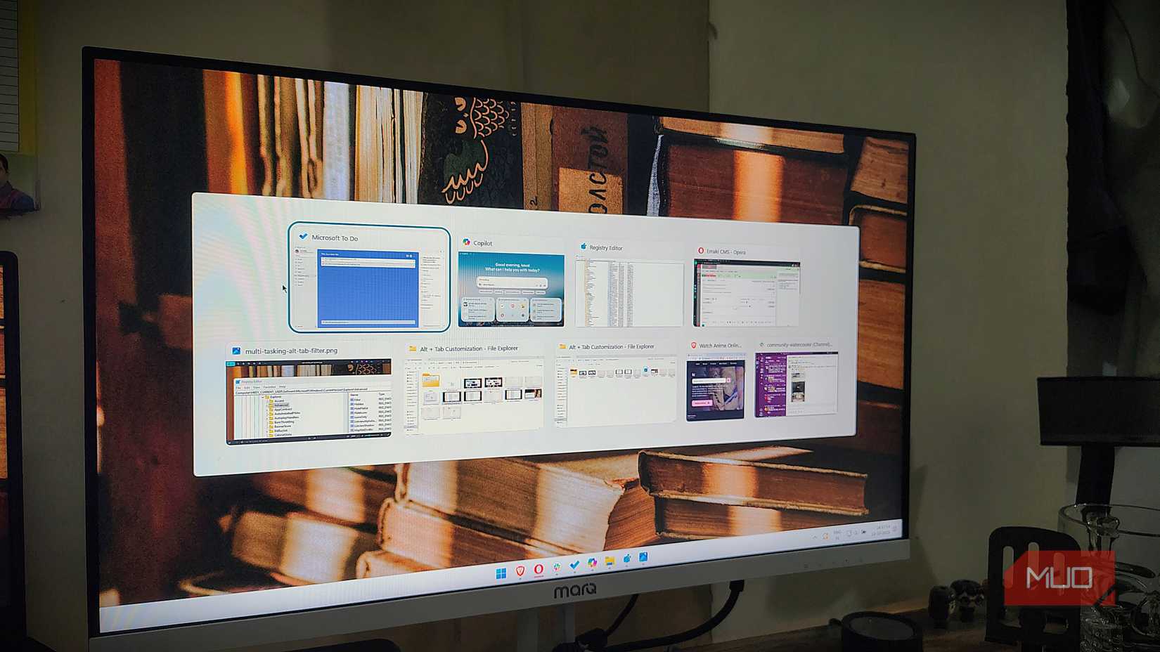 Alt+Tab shortcut customization in Windows 11.