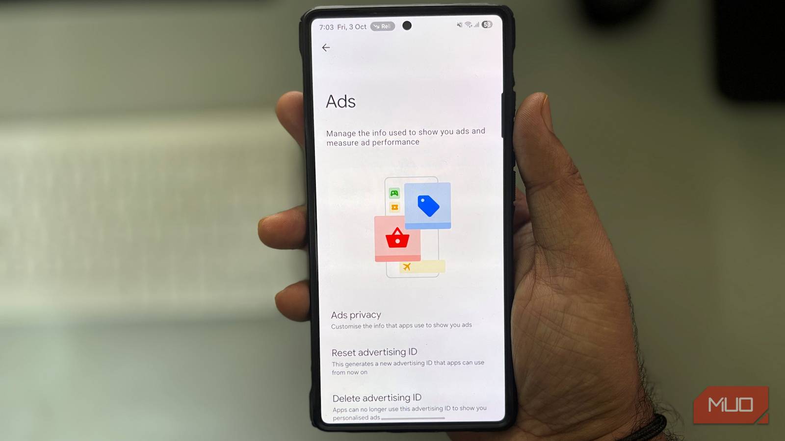 The creepy targeted ads on my phone vanished after I changed one setting