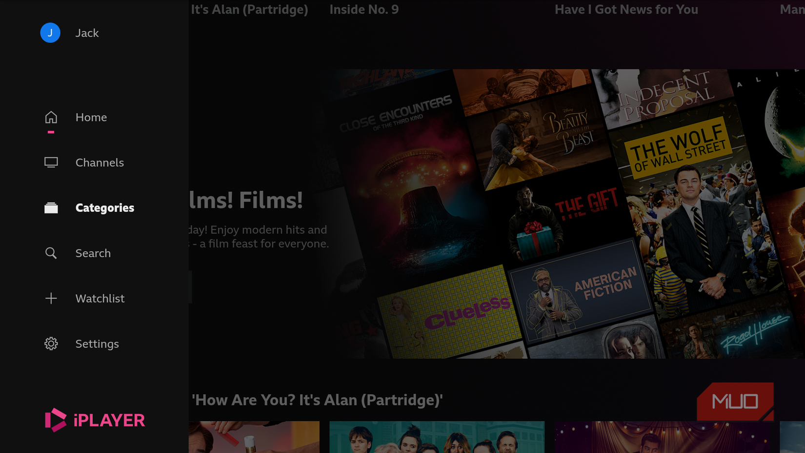 BBC iPlayer streaming on Kodi.