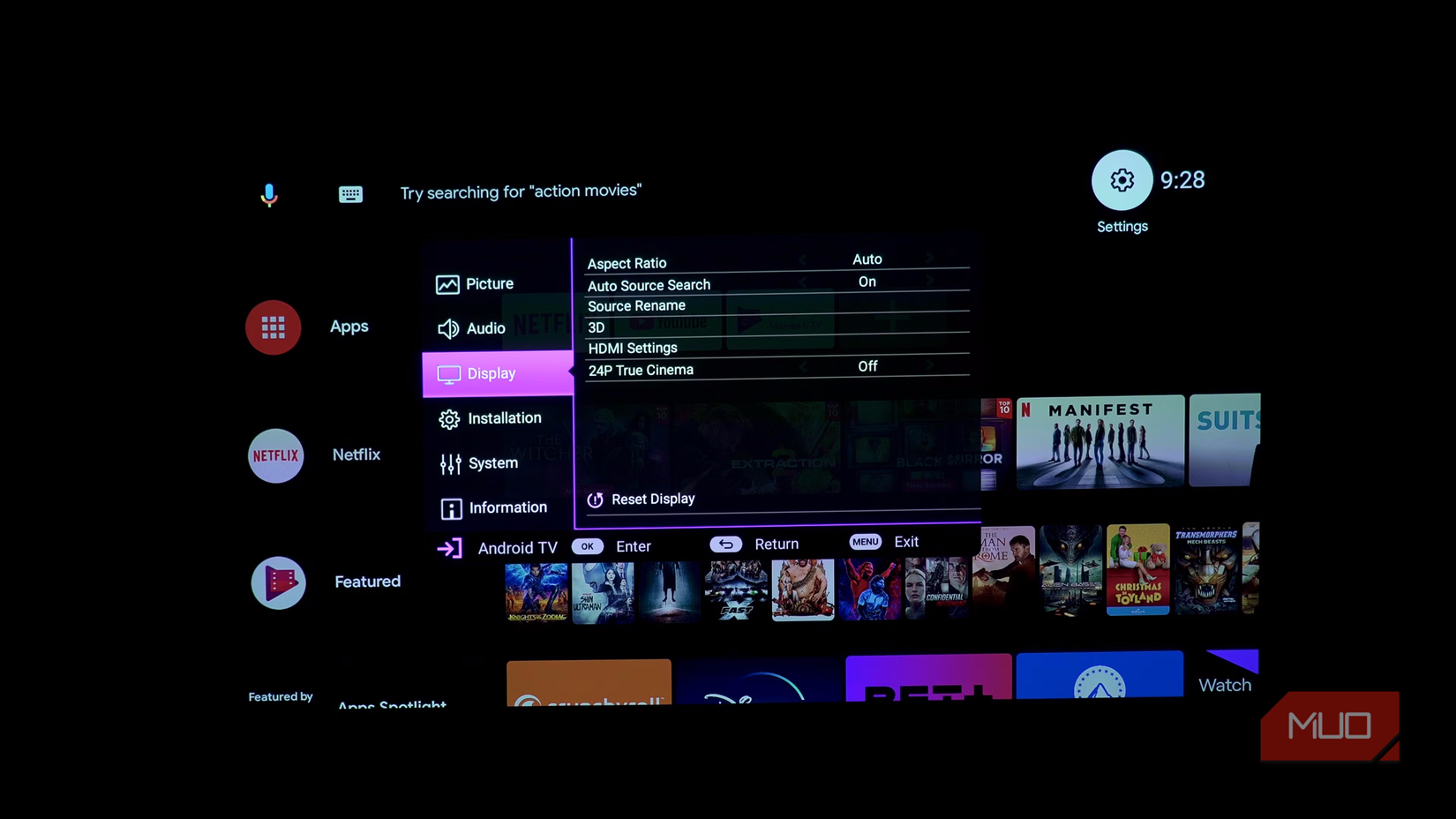 Benq ht 4550i portable projector settings.