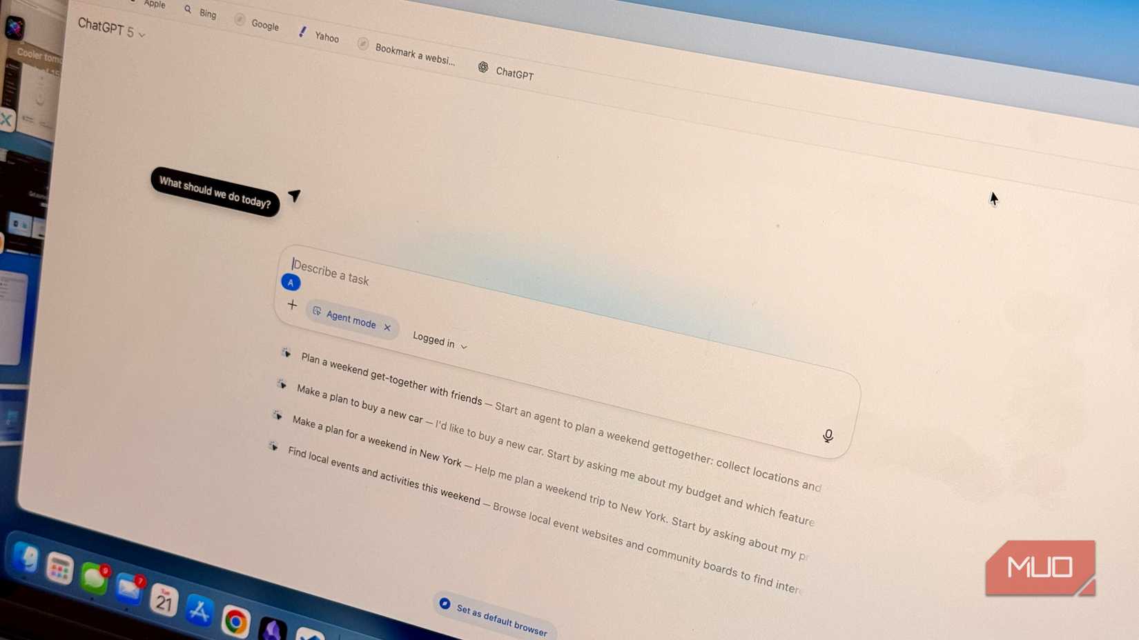 chatgpt atlas browser in use on macos.