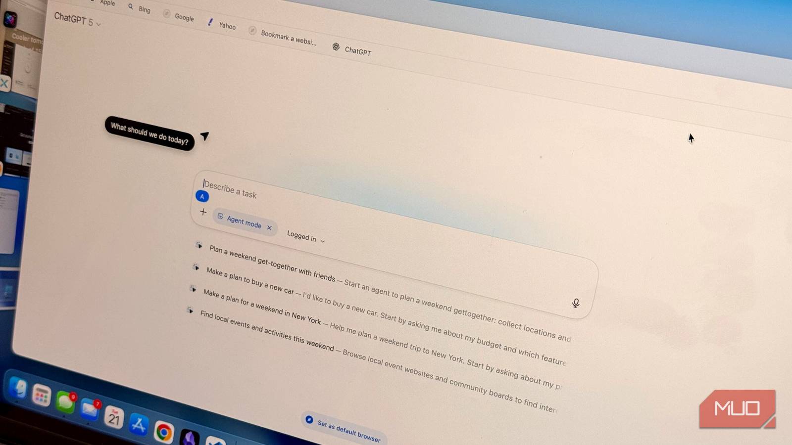 chatgpt atlas browser in use on macos.