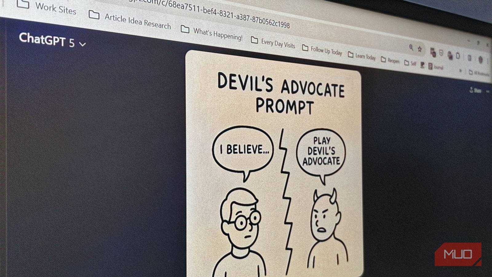 This simple devil’s-advocate prompt turned ChatGPT into a better assistant for me This simple devil’s-advocate prompt turned ChatGPT into a better assistant for me