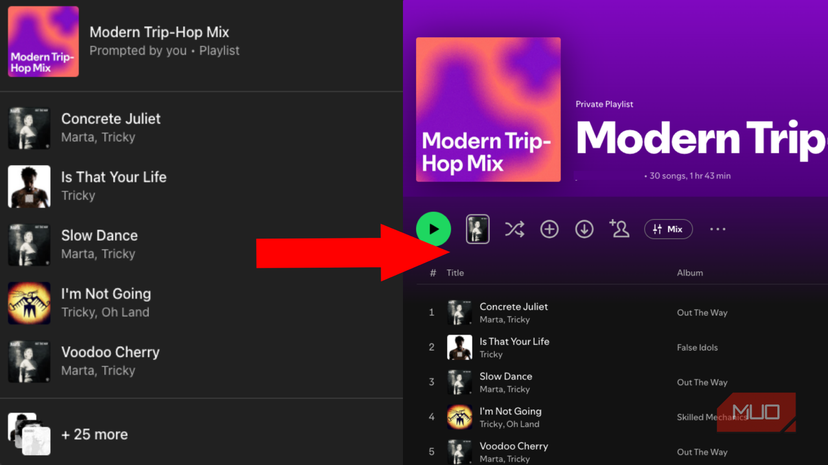 ChatGPT and Spotify interfaces combined.