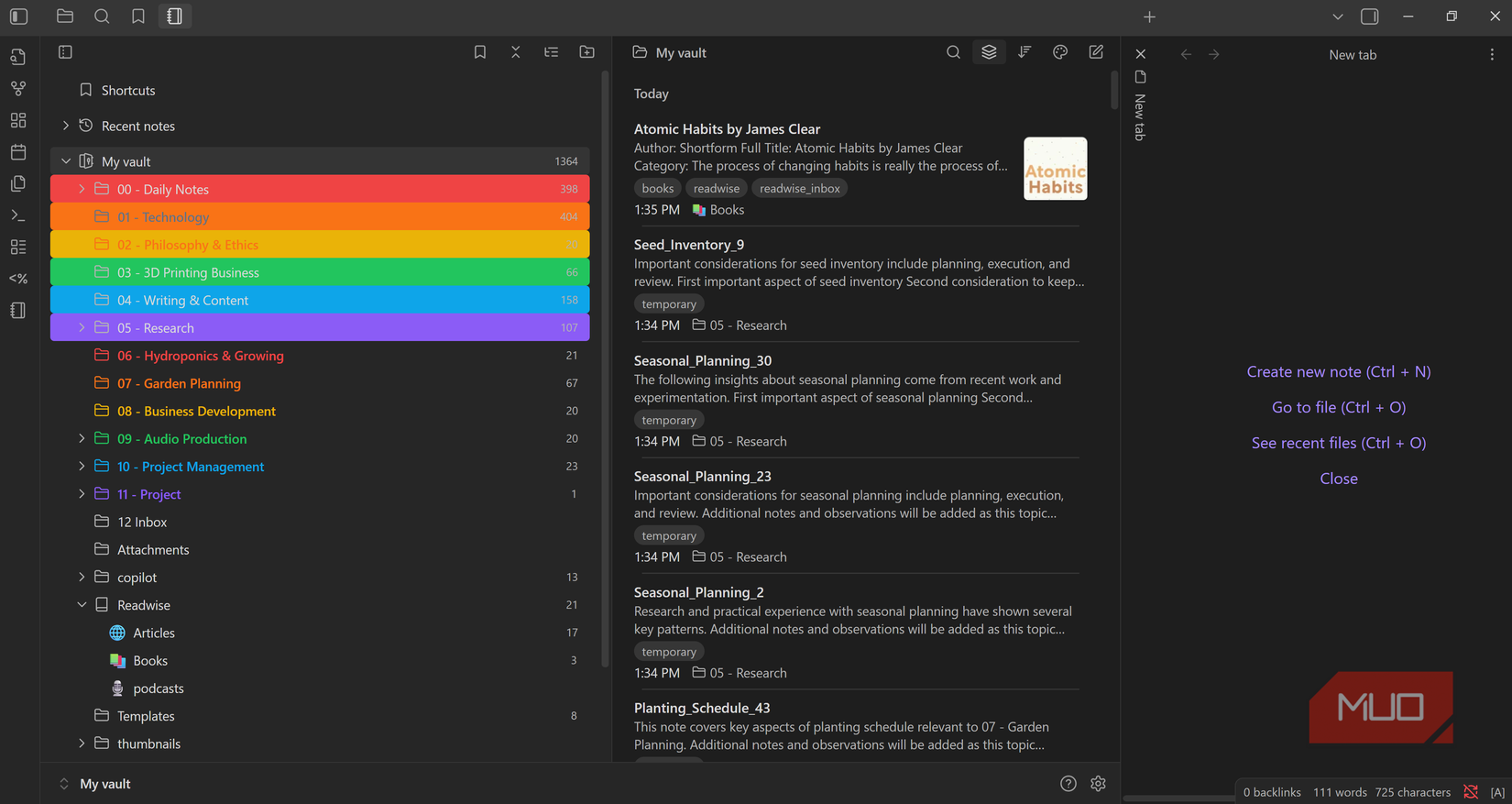 Adding visual flare to folders