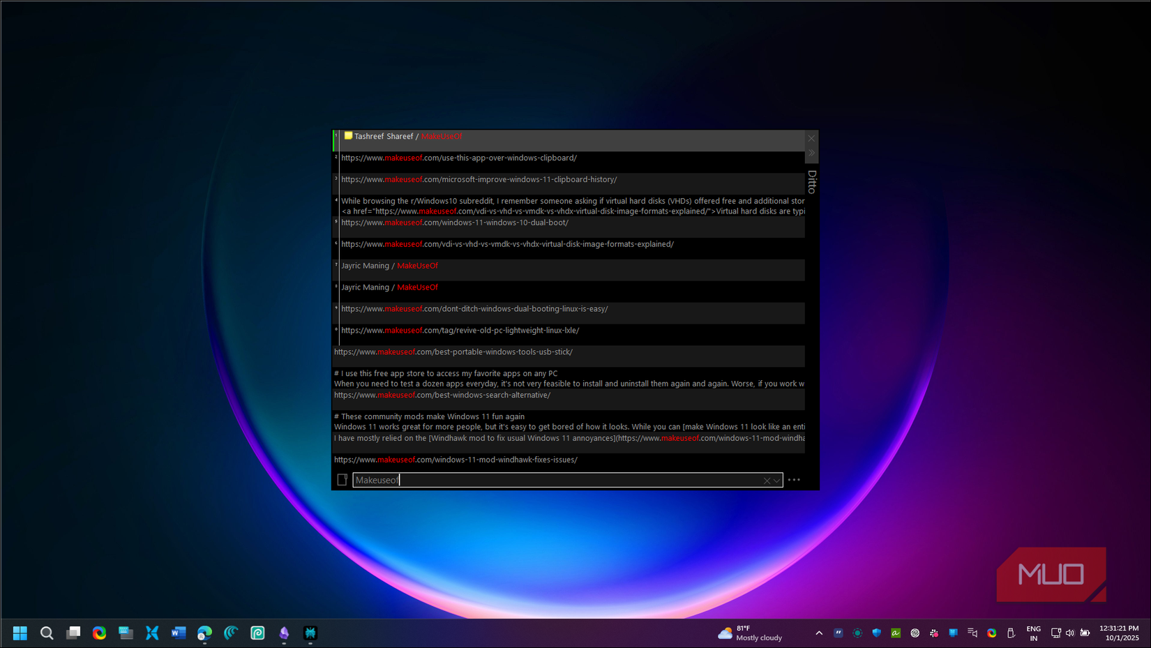 I tried 6 Windows clipboard managers and this open source app beat them all