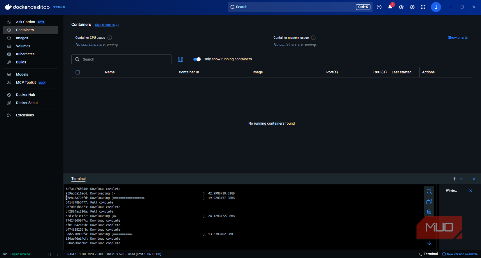 Docker downloading Whisper Asr Webservice