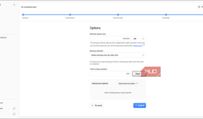 Duplicati backup advanced options