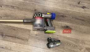 dyson v8 with ryobi battery removed