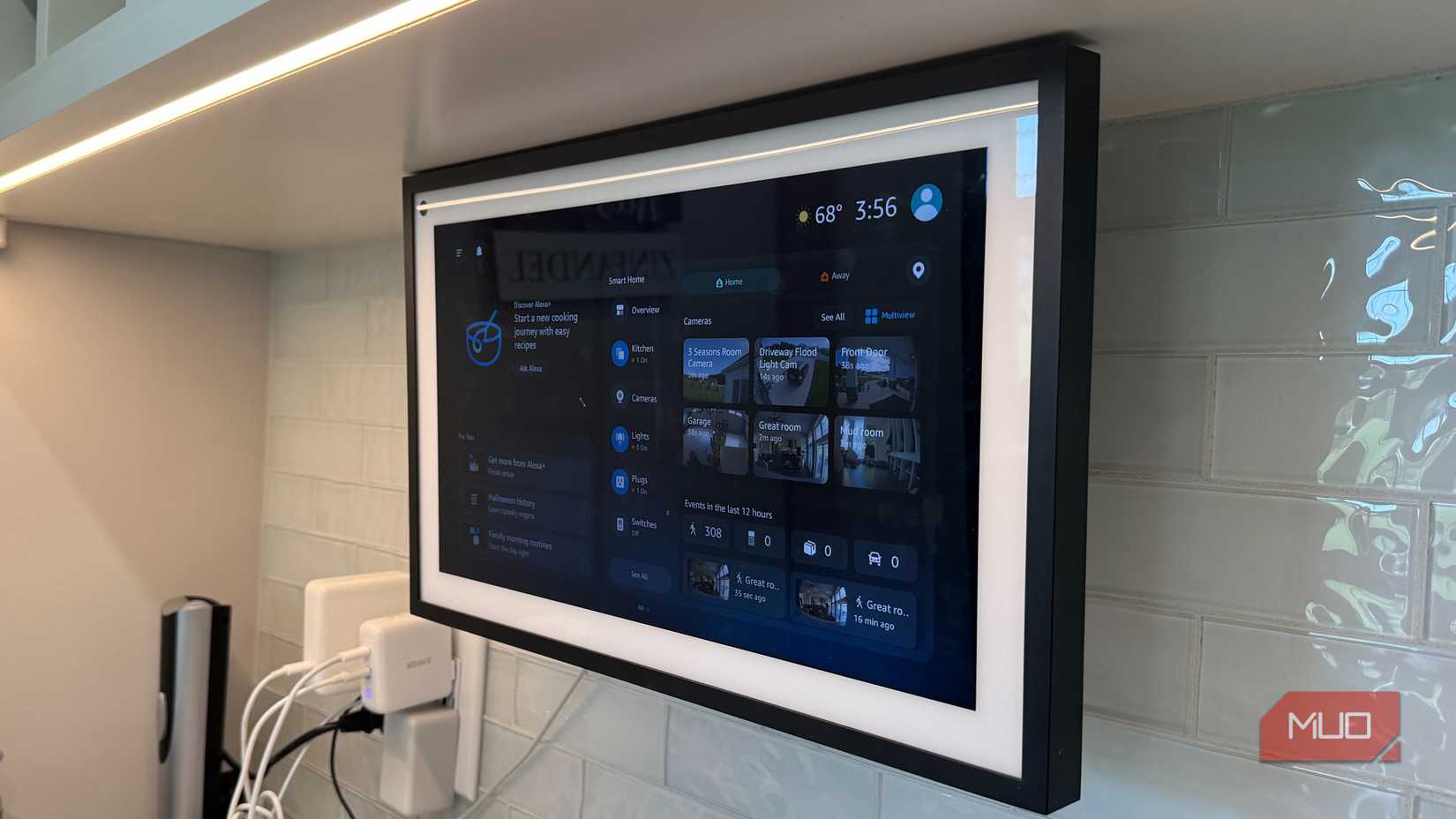 echo show 15 under cabinet