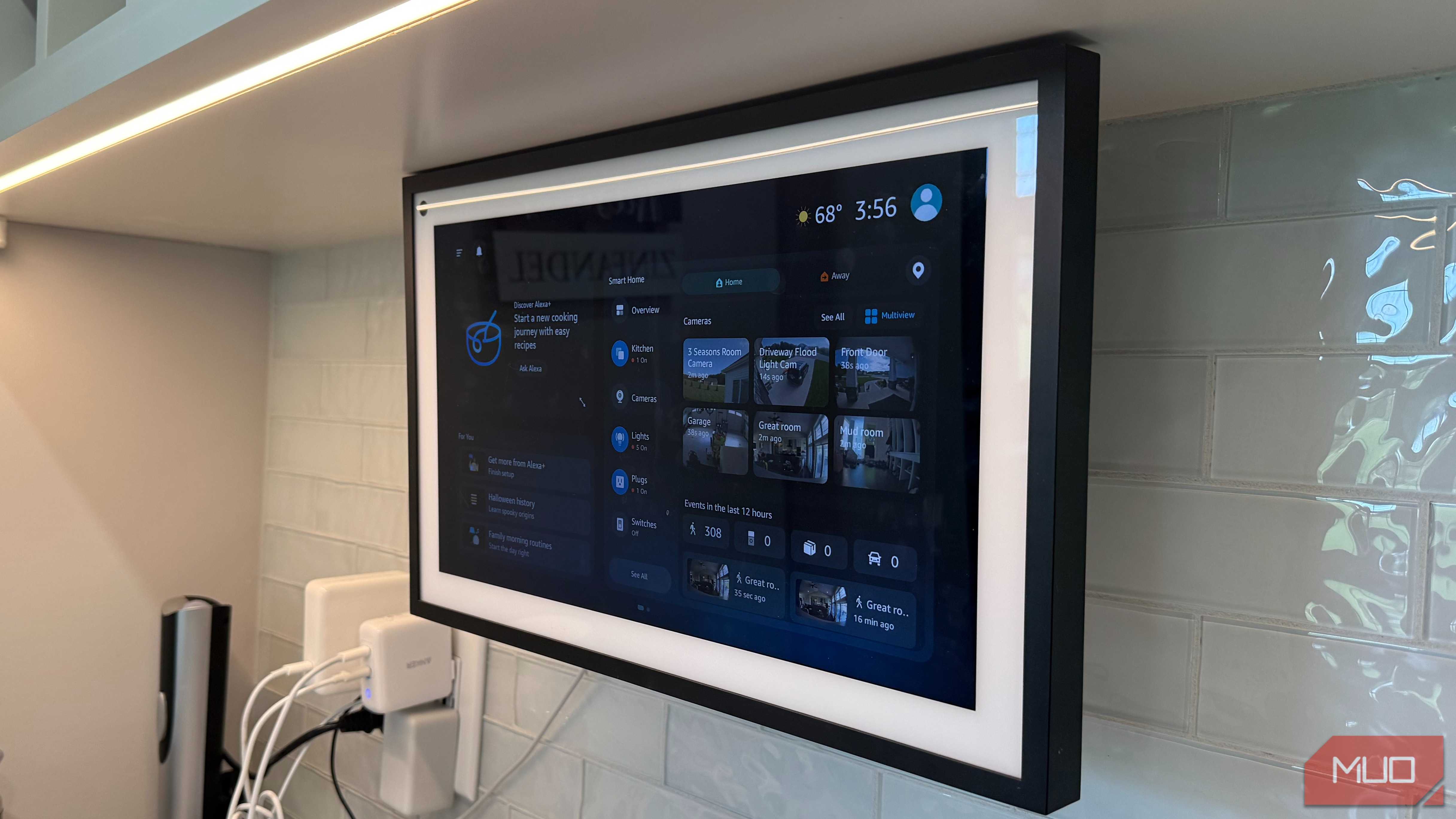 echo show 15 under cabinet