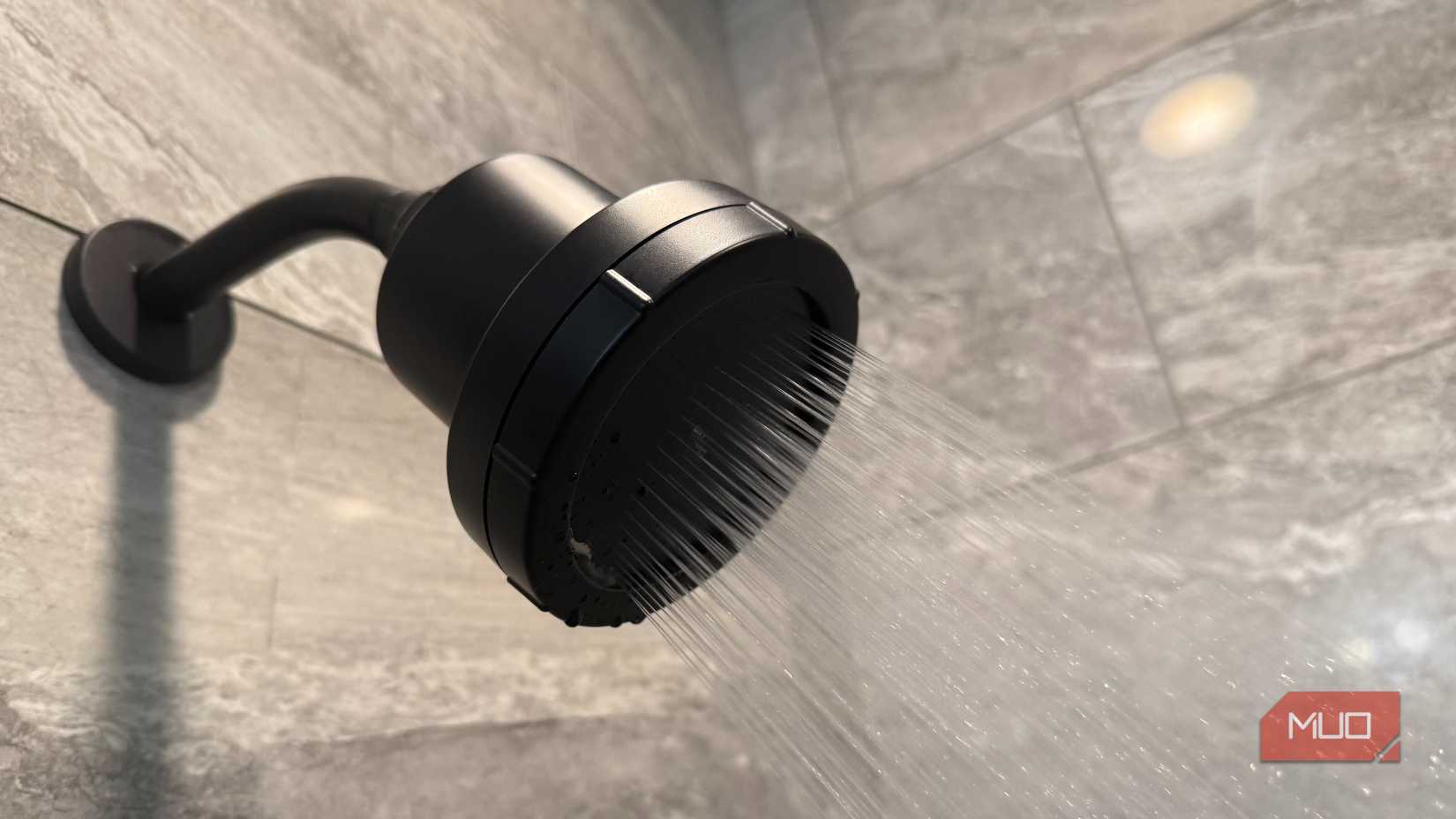 eskin showerhead water on