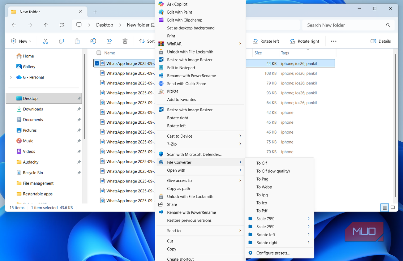 File Right Click File Options These 6 Windows right-click shortcuts save me hours every week