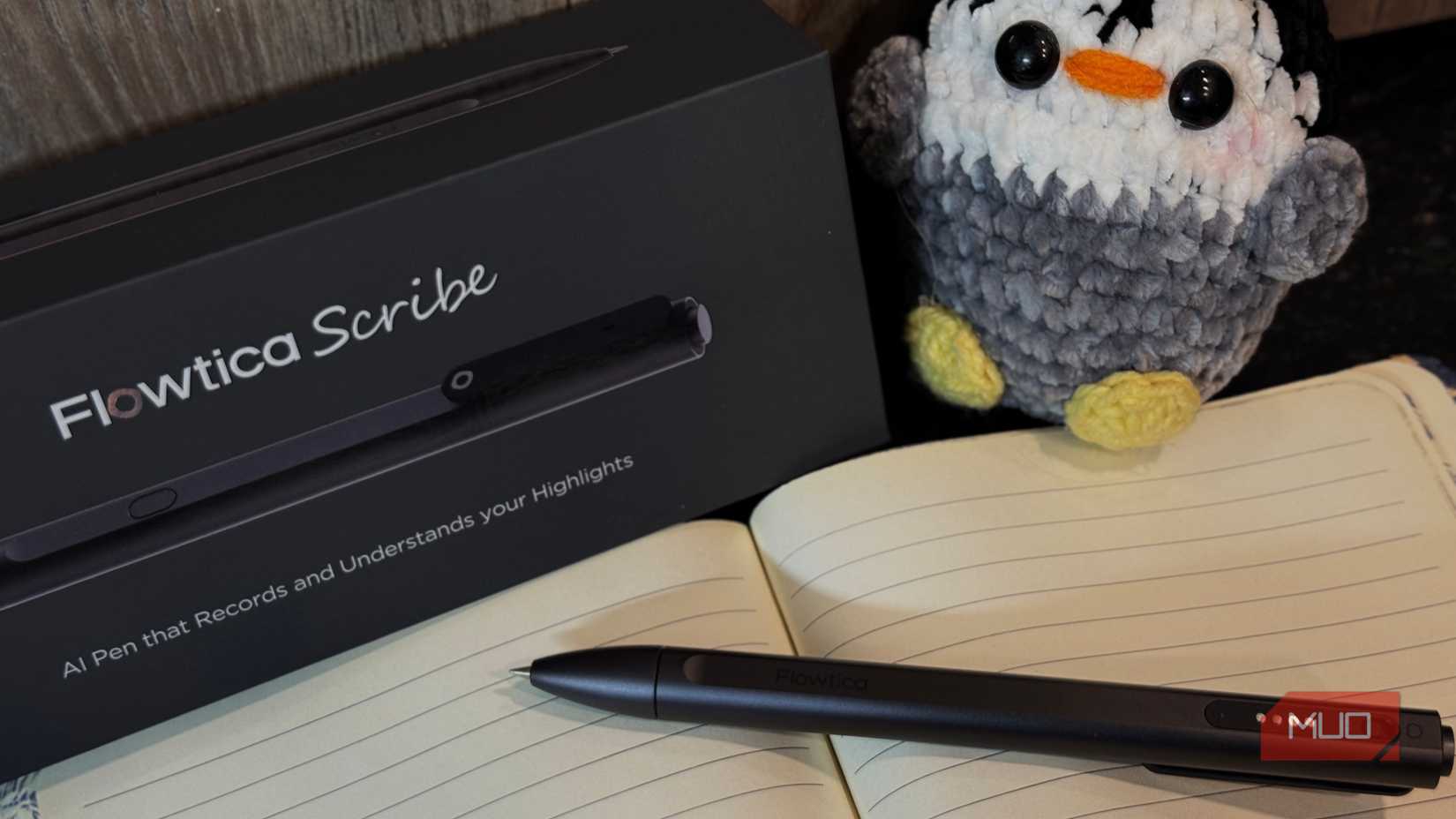 Flowtica Scribe and penguin