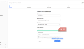 General backup setting