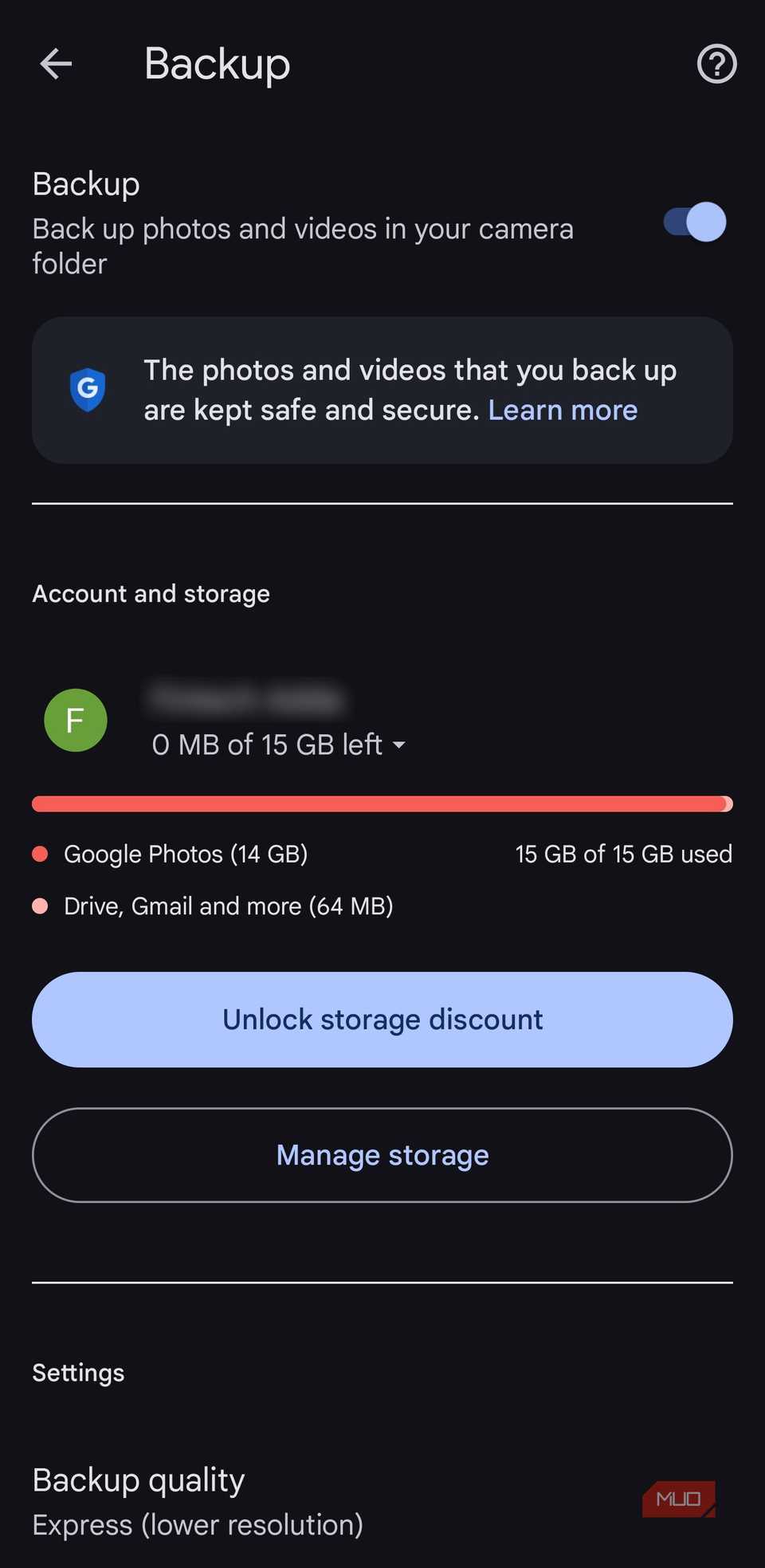 Google has a better photos app that only works offline