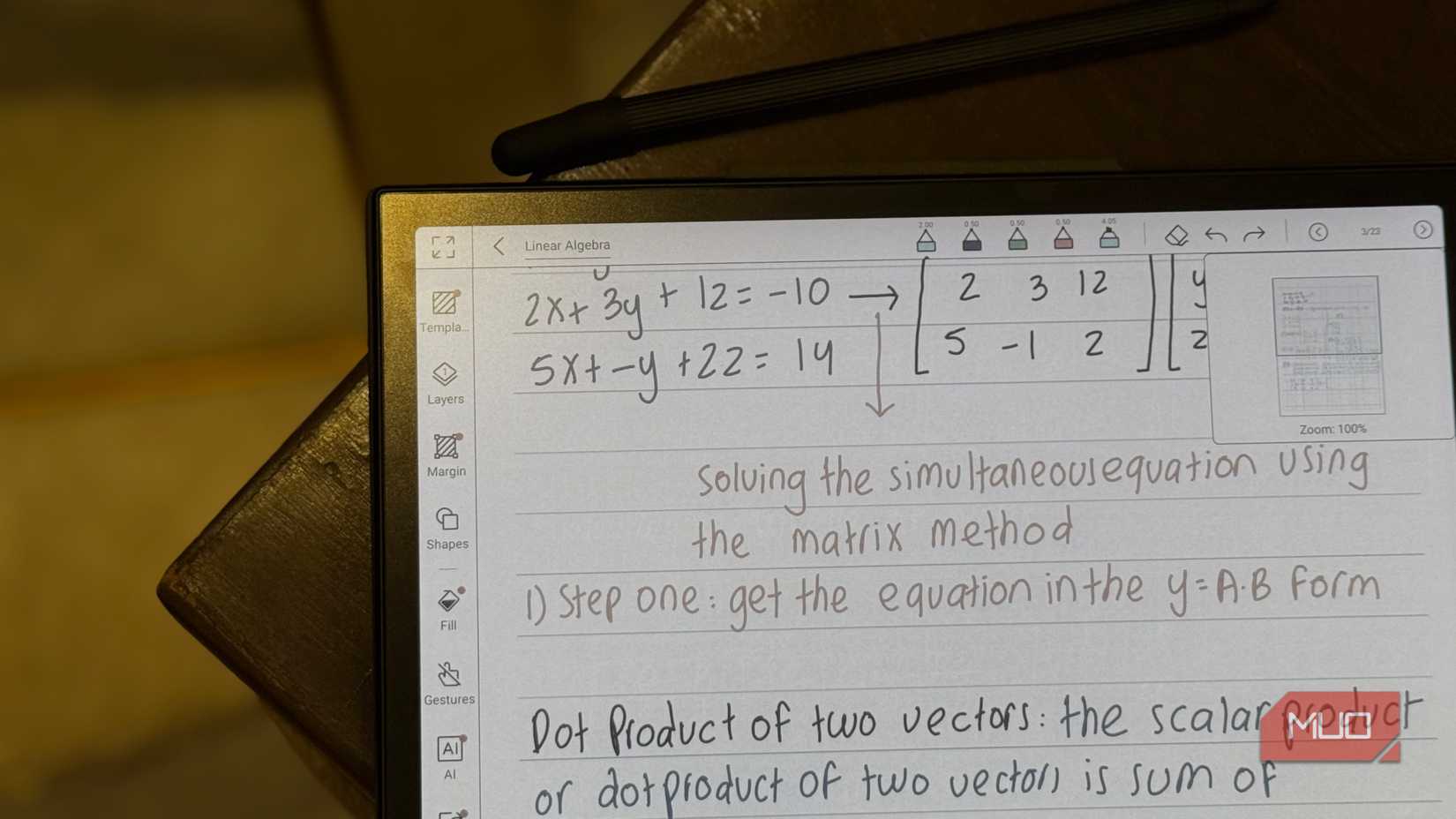 I switched to an e-ink tablet for my note-taking and it was the best ...