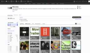 internet archive wayback machine films movies list