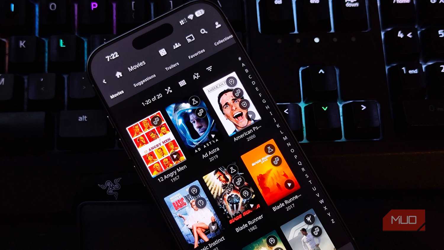 Jellyfin client on an iPhone 16 Pro