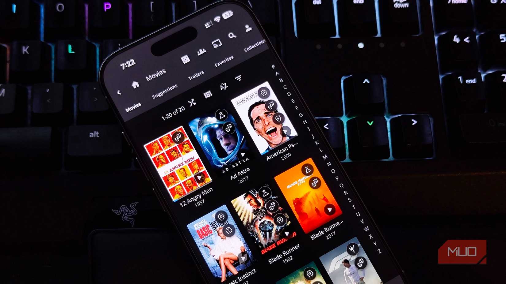 Jellyfin client on an iPhone 16 Pro