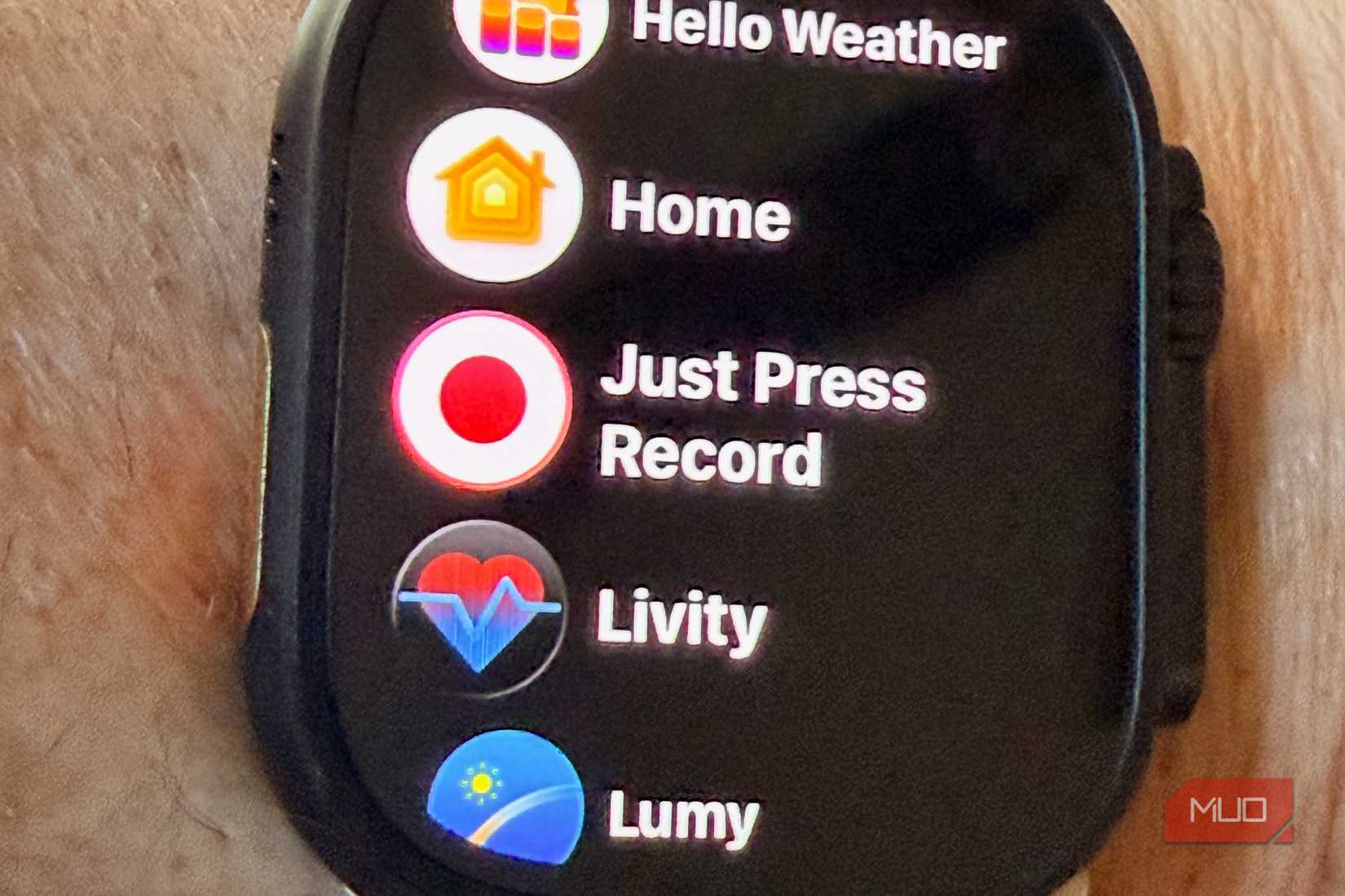 Just Press Record app on Apple Watch.